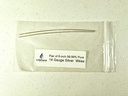Pure Silver Generator Wires – 9999 Silver Electrodes – Pre-Cut 6-tommers 14 Gauge Wires – Passer LifeForce Generators