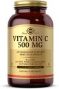 Solgar Vitamin C 500 mg, 250 Grønnsaker Kapsler - Antioksidant og immunstøtte - Total Helse - Støtter sunn hud & ledd - Ikke-GMO, Vegansk, Glutenfri, Kosher - 250 Services