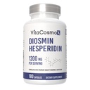 Diosmin Hesperidin 1200 mg Kompleks, 240 kapsler, Citrus Bioflavonoider Rich Fruit Extract, 100% vegetarisk, ikke-GMO og glutenfri (180 teller (pakke med 1))