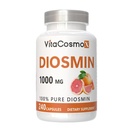 Diosmin Capsules, 240 Antall, 1000 mg Servering, Vegansk, Citrus Bioflavonoider 100% Vegetarisk, Ikke-GMO & Glutenfri Diosmin Supplement med maksimal styrke