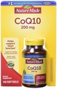 Naturlaget CoQ10, Softgels støtter hjertefunksjon og cellulær energiproduksjon, ikke-flavorert, 200 mg, 140 tall