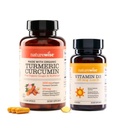 NatureWise Curcumin Turmeric & Vitamin D3 5000iu for ledd, muskel, bein og immun helse støtte [90 greve hver]