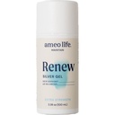 Ameo Life Extra Styrke Colloidal Silver Gel 35 ppm - pH balansert, strukturert sølv Gel for sunn hud, mindre kutt, Scrapes & Burns - naturlig hudpleie for refensjon (100ml)