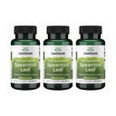 Swanson Spearmint Leaf (Mentha Spicata)-Full Spectrum Herbal Supplement støtter Digestive Helse & Mild Mageproblemer - (60 Kapsler, 400 mg Hver) 3 Pakke