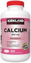 ikj kalsium 600 mg med vitamin D3 Diett Supplement 500 tabletter