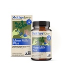 Morlove Mer Melk Plus (60 flytende caps) Fenugreek-basert lactation Supplement for å støtte brystmelkforsyning -Non-GMO, Organisk urter, Vegan, Kosher, Soya-fri