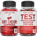 Atlantis Ernæring Tart Cherry 60 Gummies + Testosteron Booster 60 Gummies
