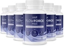 FlowForceMax Herbal støtte Supplement - Naturlig plantebasert formel med såld Palmetto ekstrakt | 30 Chewable tabletter, 6 måneders forsyning, laget i USA