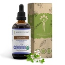 Bacopa USDA Økologisk | Alkohol-FREE ekstrakt, høy potens Herbal Drops, avslapping, positiv kognitiv effekt | laget av 100% sertifisert organisk Bacopa (Bacopa Monnieri) tørket urt 4 oz