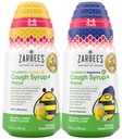 Bundle av Zarbees Kids Cough + Mucus dagtid og nattetid for barn 2-6 med mørk honning, Ivy Leaf, Sink & Elderberry, 1 Pediatrician Anbefalt, Drug & alkohol-fri, blandet Berry Flavor, 4FL Oz
