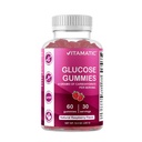 Vitamatisk glucose tyggegummier - 60 greve - Naturlig bringebær flavor - 4G karbohydrat per servering (1 flaske)