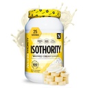 Isotoritet Whey Protein Isolate, Whipped Cream Banana, 2 lb - Ultra Absorbable grened kjede Aminosyrer (BCAA) pulver med 25g Protein Per Serving, Lav karbohydrat - Bygg muskel og akselerert gjenoppretting