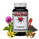 Kroeger Herb Produkter, Chem X, Daily Detox og Cleansing Formula, Rød Clover, Gul Dock, Paprika støtter Health Liver Function - Ikke-GMO, Glutenfri, Ingen Preservatives, laget i USA