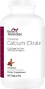 Bariatrisk Fordeler Kalsium Citrat Chewable 500mg med vitamin D3 for Bariatrisk kirurgi pasienter inkludert astrisk bypass og erme gastrektomi, lav sukker - kanelflavor, 90 greve