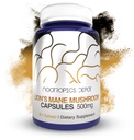 Nootropics Depot Lions Mane Mushroom Capsules 8:1 hele frukting kroppen dobbel ekstrakt | 500 mg | 180 greve | Hericium erinaceus
