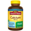 Naturlaget kalsium 600 mg med vitamin D flytende softgels 100 ea (pakke med 2)