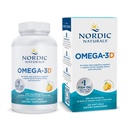 Nordic Naturals Omega-3D, Lemon Flavor - 120 Soft Gels - 690 mg Omega-3 + 1000 IE Vitamin D3 - Fiskeolje - EPA & DHA - Immunstøtte, Hjerne og hjertehelse, Sunn Bones - Ikke-GMO - 60 Serveringer