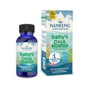 Nordic Naturals Babys DHA Vegetarisk, Uslaveret - 1050 mg Plantebasert Omega-3-1 oz - Støtter hjerne- og visjonsutvikling i babyer - Non-GMO, Vegan - 15 Services