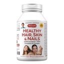 ANDREW LESSMAN Sunt hår, hud og negler 120 kapsler - 5000mg høy bioaktivitet Biotin, B-Complex. Fremmer vakker hud, sterke negler. Ingen additiver Håret vekst vitaminer Biotin Supplement