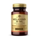 Solgar Melatonin 10 mg tabletter høyDosage hjelper til å fremme avslapping søvn klinisk studert Melatonin støtter naturlig søvnsyklus vegansk glutenfri darlig gratis kosher serveringer, 60 greve