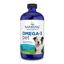 Nordic Naturals Omega-3 Pet, Unflavored - 16 oz - 1380 mg Omega-3 Per Teaspoon - Fiskeolje for store til svært store hunder med EPA & DHA - fremmer hjerte, hud, Coat, og immunhelse