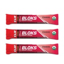 CLIF BLOKS - Energi Chews - Strawberry-Non-GMO - Plant Based Food - Rask drivstoff for sykling og løpsarbeid Snack (2,1 Ounce Packet, 3 Count)