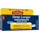 Nature Made Sleep Longer, Melatonin 10mg Time Release Tri-Layer Tabletter, bidrar til å forbedre søvnkvaliteten, faller søvn raskere, holde seg i søvn lenger, L-Theanine og GABA for å hjelpe deg å slappe av sinnet, 35 tabletter