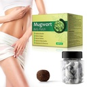 40pc Mugwort Navel klistremerke-Naturlig Wormwood Essence piller og Belly Sticke, Sunn Moxibustion Belly klistremerke,Naturlig rengjøring Dampness-Evil fjerning, Bedre utmattelse,Improv søvn kvalitet
