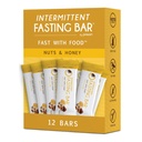 Prolon Fasting Bars | 6g Protein, 8g Fiber | Keto-vennlig, Glutenfri, Dairy-fri, Plantebasert | Næring for Intermittent Fasting | Formulert til ikke å bryte din raske | Nøtter & Honning (12 teller)