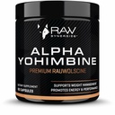 RAW Synergies Alpha Yohimbine - Treningsstøtte Supplement for langvarig energi, varslingssinn og metabolisk helse - Rent, naturlig kosttilskudd - 60 kapsler