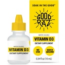 Vitamin D3 Dråper for voksne 4-måneders forsyning – Vann-løselig flytende vitamin D, ikke-GMO, Kosher Supplement - lett å absorbere, Ingen Stir, Flavorless D3 Flytende for mat eller drikke