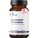 Designer for Helse Insomnitol Chewables - Chewable Melatonin - 200 mg L-Theanine, 5-HTP, vitamin B6 + Inositol - Delicious Lemon Flavored Supplement - Vegan (60 tabletter)