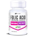 Helsefare Folinsyre 1000mcg | 300 Veg Tabletter | Vitamin B9 | Glutenfri | Ikke-GMO | laget i USA