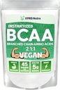 XPRS Nutra BCAA pulver - Aminosyrer Supplement for menn - Uflavored BCAA Trening Kosttilskudd - Gym Kosttilskudd for menn - Aminosyrer Supplement for kvinner for Gym Post Trening Recovery (8 Ounce)