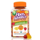 Fiber Advance Gummies for barn 100% Plant Basert Fiber Kosttilskudd for Digestive Helse | Prebiotiske Fiber Gummies | Vitaminer for barn | Glutenfri, vegetarisk, & ikke-GMO, 60 greve
