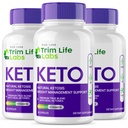 Rize Labs - - Trim Life Labs Keto Capsules - Vekttap piller - Støtte Maks styrke Formula, Keto + ACV Supplement (180 Kapsler)