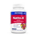 Enzymedica, Natto-K, Nattokinase Supplement, fremmer hjerte helse og sirkulasjon, 30 greve