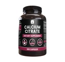 Rene originale ingredienser kalsiumcitrat (365 kapsler), ingen magnesium eller ris fyllstoffer, alltid ren, lab verifisert