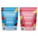 Ultima Replenisher Electrolyte Powder Drink Mix Bundle – sukkerfri – Variety, Gut Helse – 20 Stickpacks, 14 Stickpacks – 6 Elektrolytter og mineraler – ketovennlig, vegansk, ikke-GMO