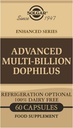 Solgar Advanced Multi-Billion Dophilus, 60 Grønnsaker Kapsler - Støtter Sunn Intestinal Flora - 5 milliarder mikroorganismer Per Serving - Gluten, Dairy, Laktose & Melk No - Vegetarian - 60 Services