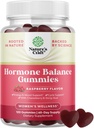 Hormon Balance for kvinner Gummier i alle aldre - PMS Støtte Supplement for kvinner å støtte Menstruell Syklus & Hormonell Balance Menopause & Mood Swings med vitamin B6 & Dong Quai - 120 Chews
