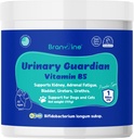Urinal Guardian for hunder og katter - Støtter nysgjerrighet, Adrenal tretthet, Blader, Urethers, Urethra, Vegan Bacon Flavor (117g) (Vitamin B5)