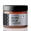 Skjegg Balm for menn - Verktøy Balm reise pakke - støtter tykkere Skjegg, Lumber Yard Scent, naturlige ingredienser Smør Reduserer tørrhet og forbedringer utseende - 2 oz