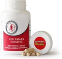 Dairyland Management LLC 100% Authentic Korean Red Panax Ginseng Kapsler -500 mg. Potent Ground Ginseng Root Extract pulver - Ingen fyllstoffer, Binders eller andre tilsetningsmidler. (150 ct)