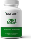 USCare Joint Support Supplement med glukosamin, gurkemeie, Boswellia, MSM og mer for rygg, kne, hender