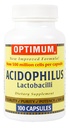 Optimum Acidophilus Lactobacilli Capsules, 100 greve (Pack of 2)