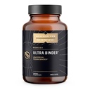 Quicksilver Scientific Ultra Binder pulver - Multi toksin Binder med Bentonitt Clay pulver, Zeolite Detox & Charcoal - Supplement for Gut støtte og kroppens toksin fjerningsprosess (120g)