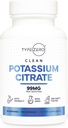 Type null kaliumcitrat (99 mg, 120 kapsler) - Glutenfri, ikke-GMO