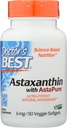 Leger Best Astaxanthin med AstaPure 6 MG, Ikke-GMO, Vegan, 90 Softgel (pakke med 1)