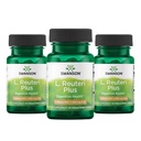 Swanson L. Reuteri Probiotic Plus w/L. Rhamnosus L. Acidophilus & FOS Prebiotic Digestive Support - fremmer Gut Helse w/ 7 milliarder CFU per kapsel - (30 Veggie Capsules) (3 pakke)